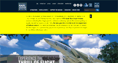 Desktop Screenshot of navalaviationmuseum.org
